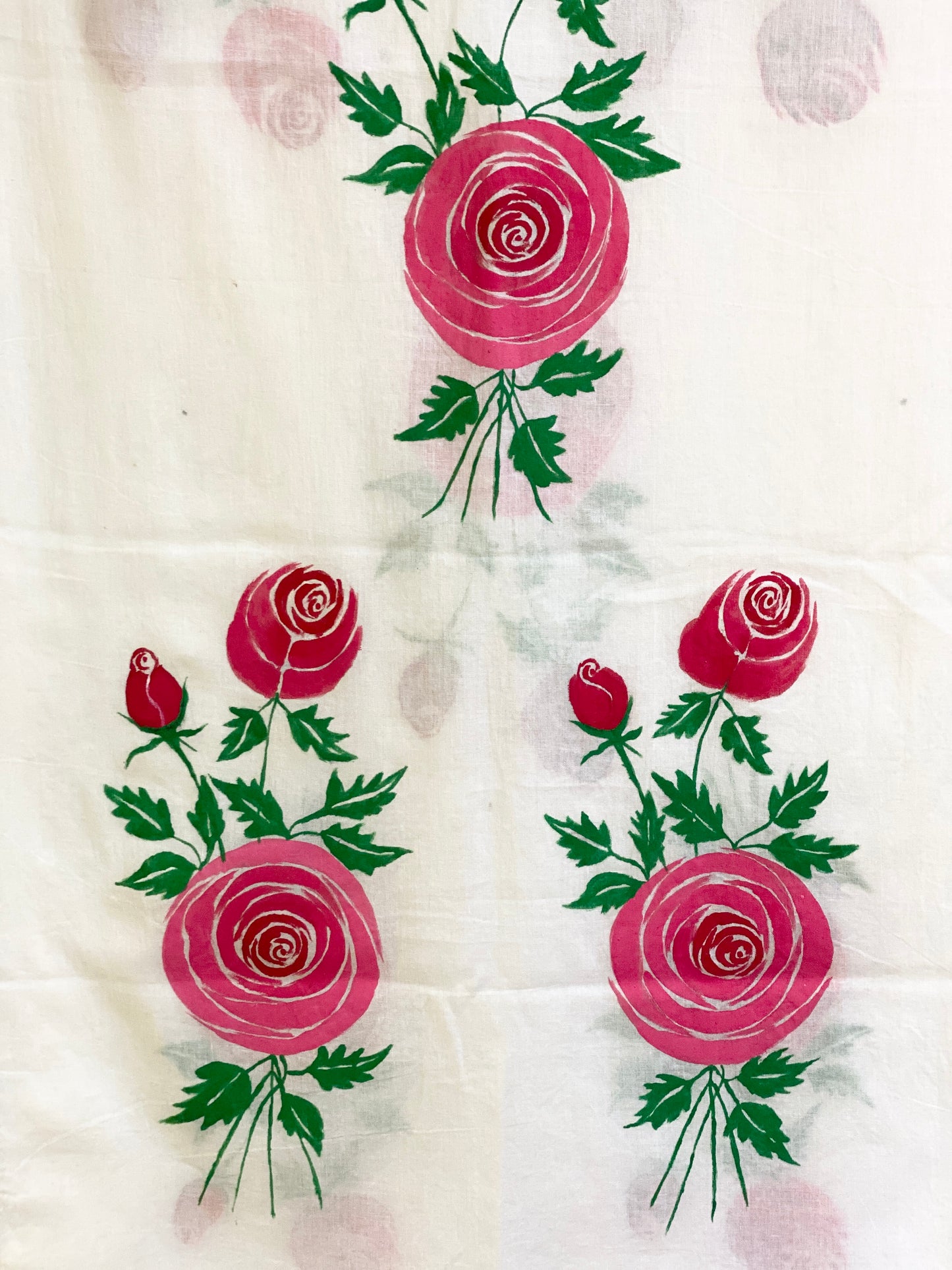 Hand painted scarf
