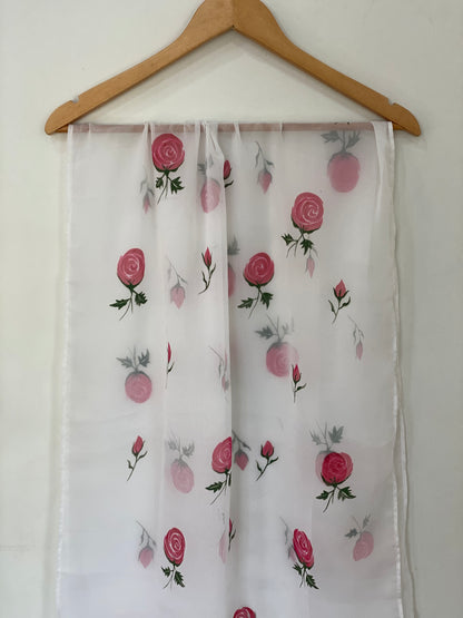 Hand painted dupatta