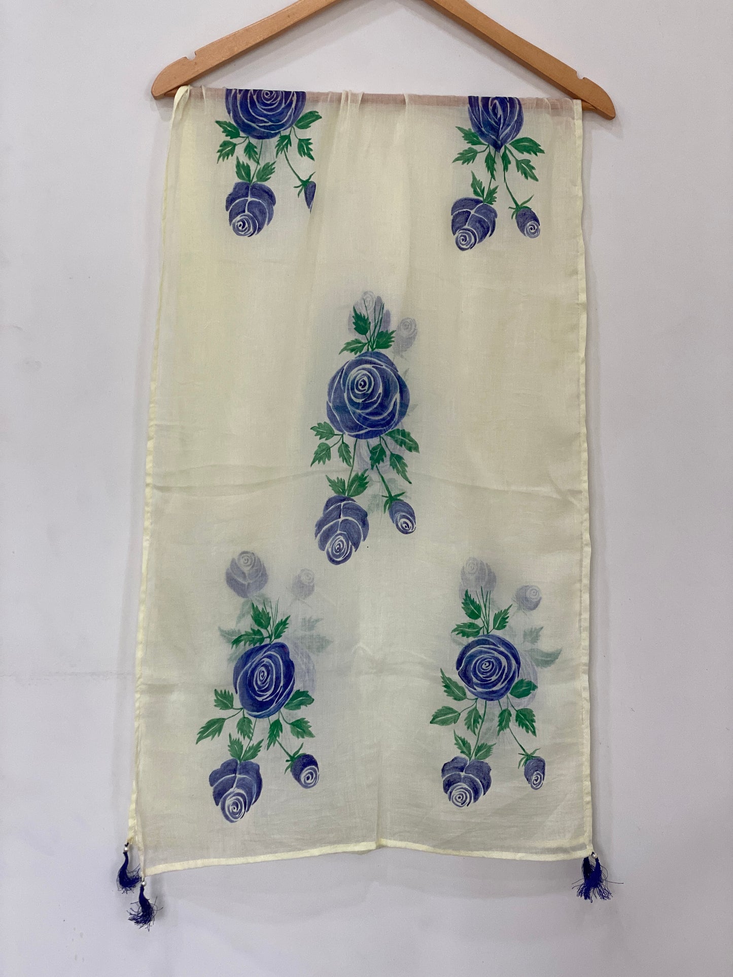 Hand painted scarf