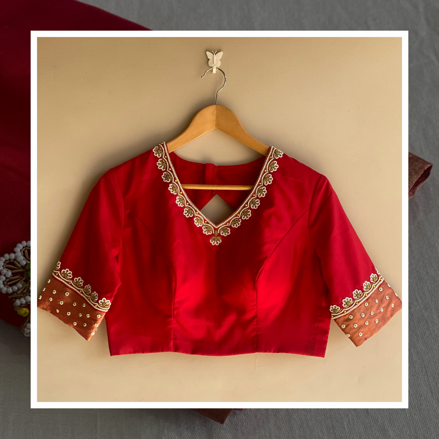 Custom made blouse