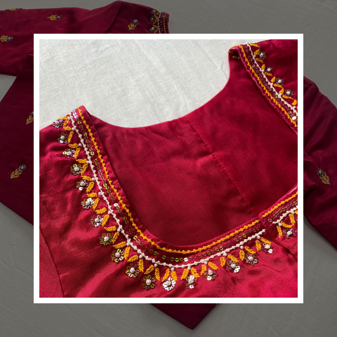 Custom made blouse