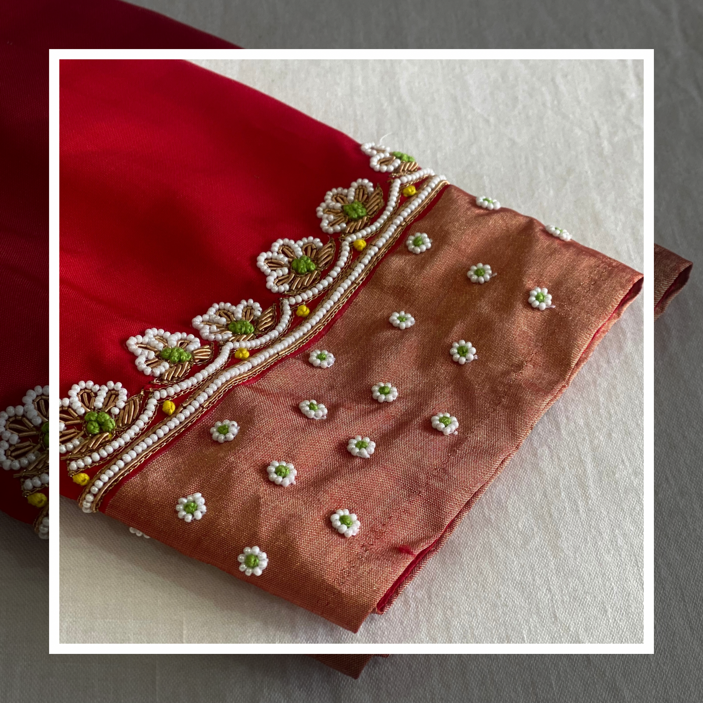 Custom made blouse