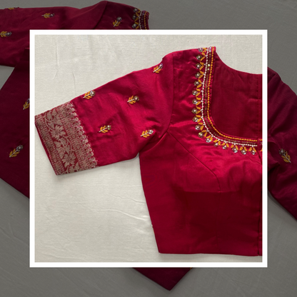 Custom made blouse