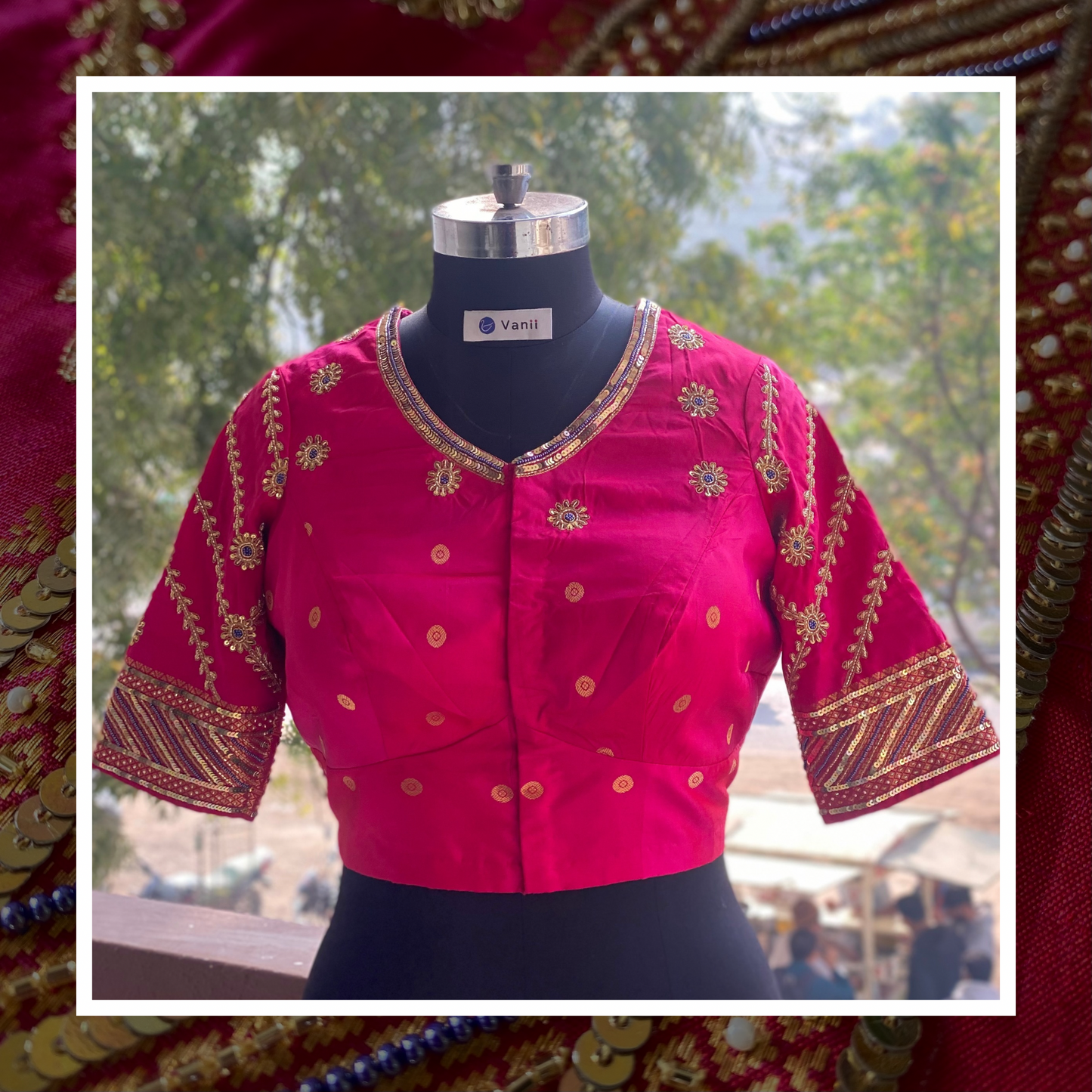 Custom made blouse