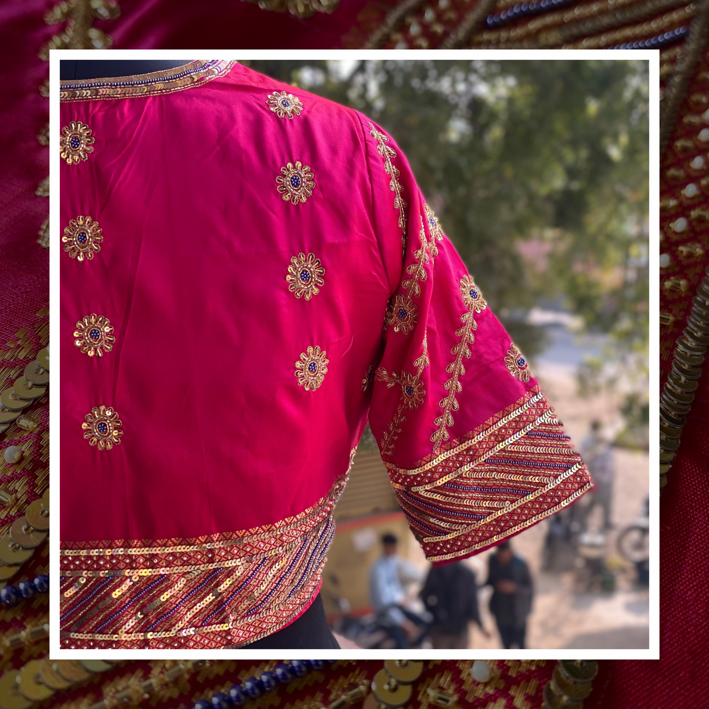 Custom made blouse