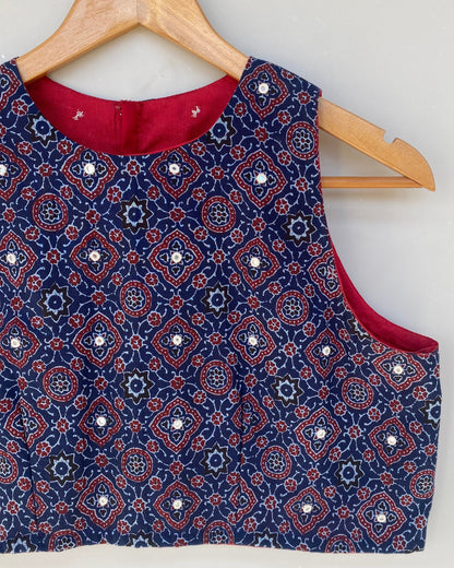 Halter neck blouse
