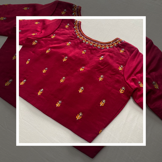 Custom made blouse