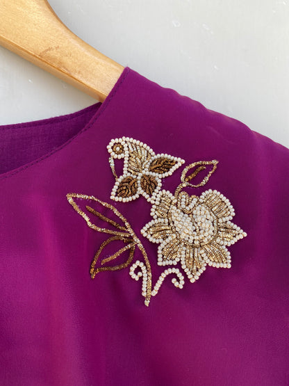 Zardosi Embroidery Blouse