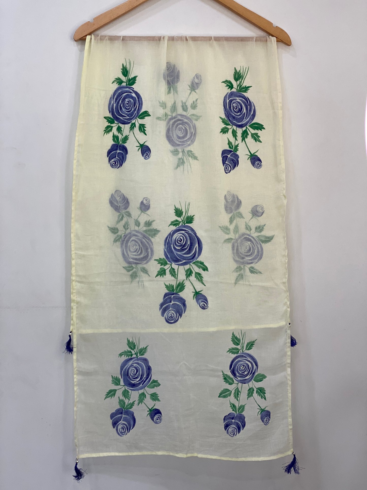 Hand painted scarf