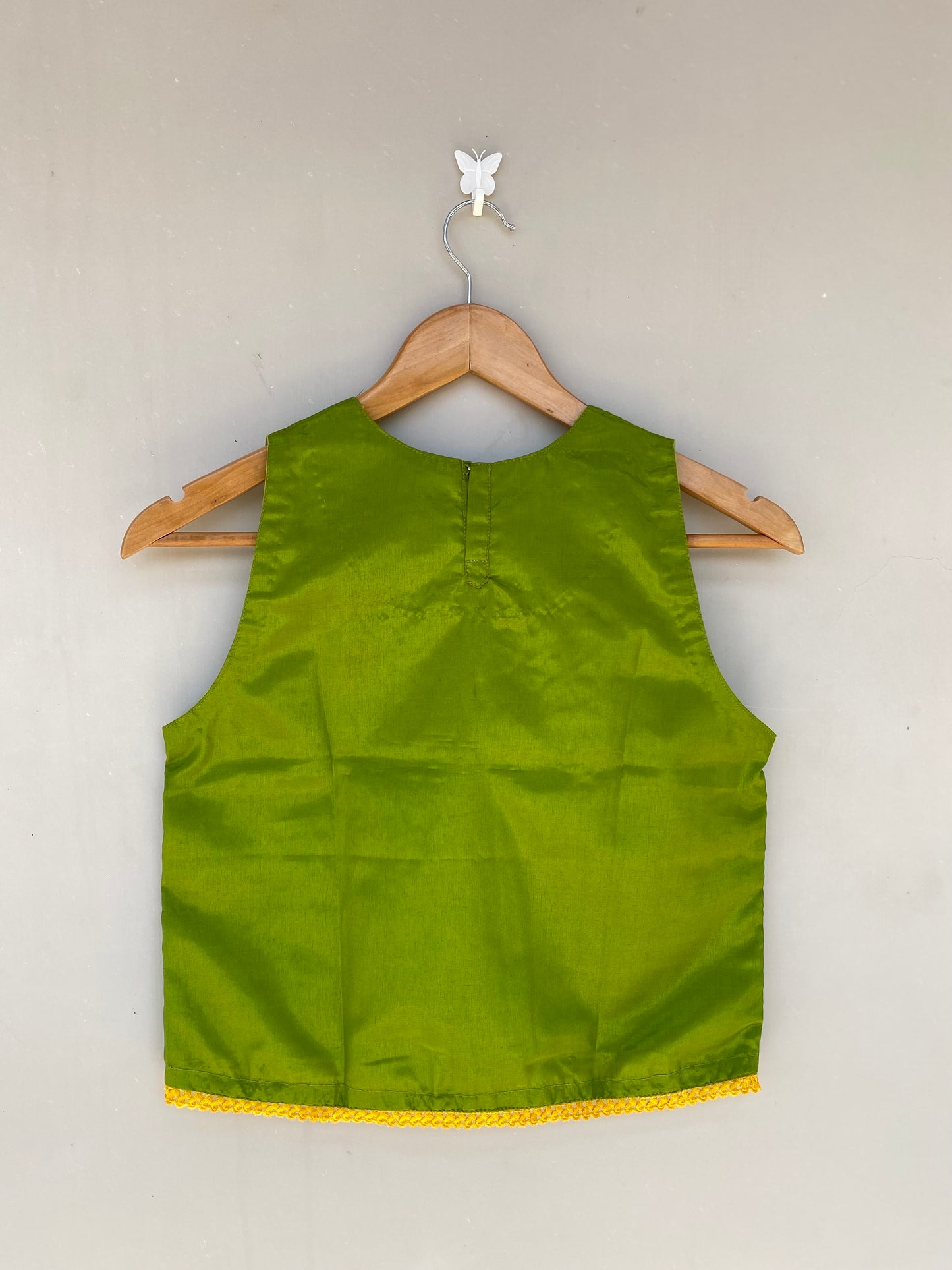 Bright Green Blouse