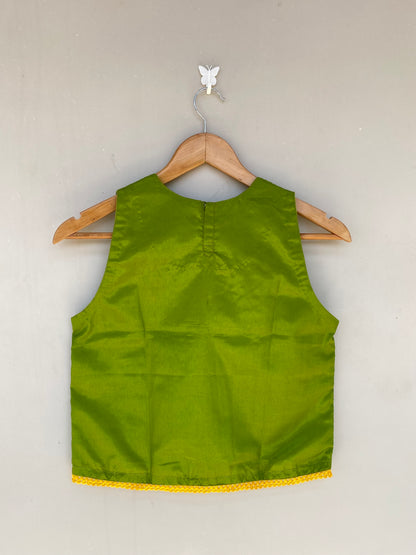 Bright Green Blouse