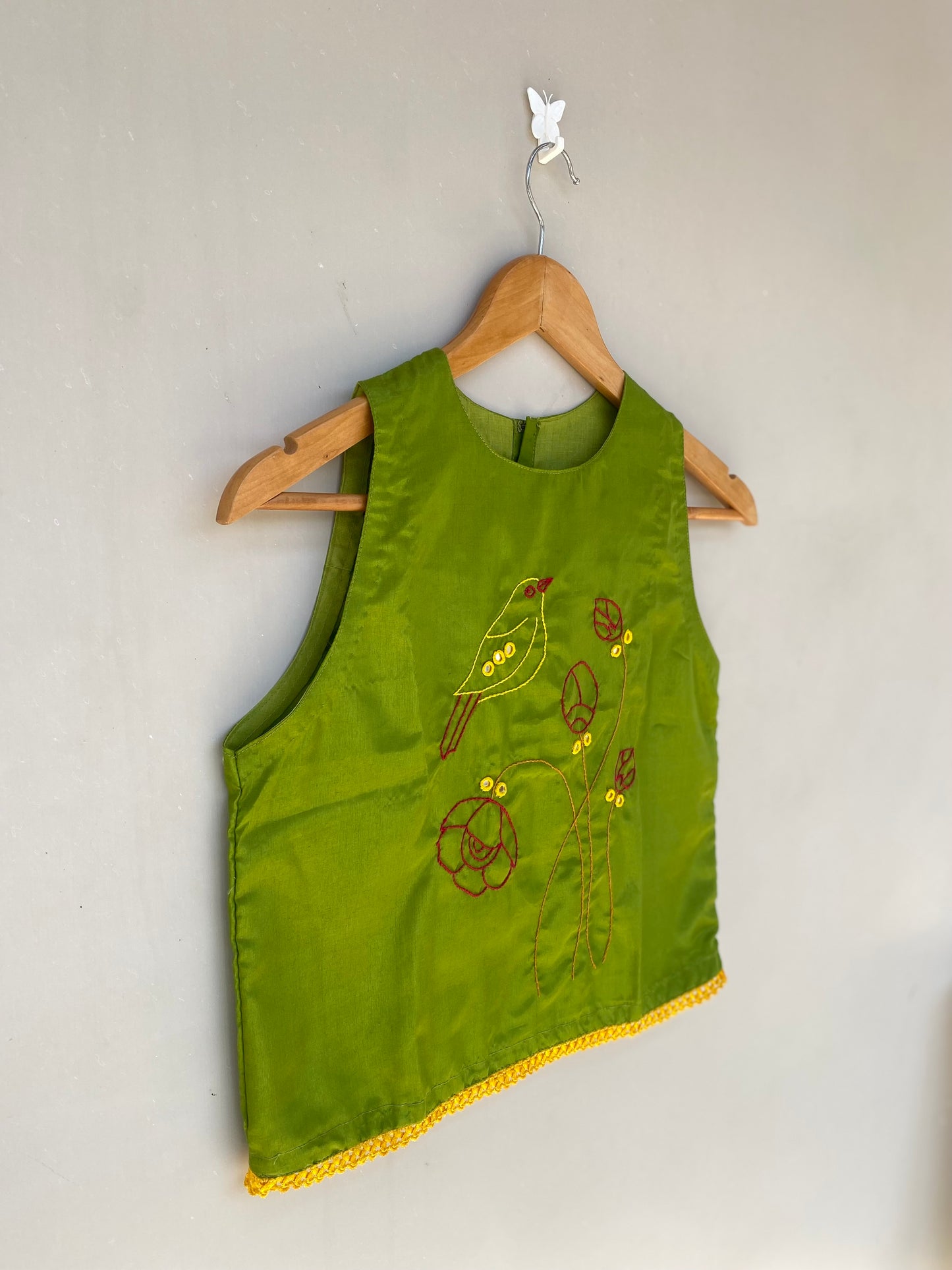 Bright Green Blouse