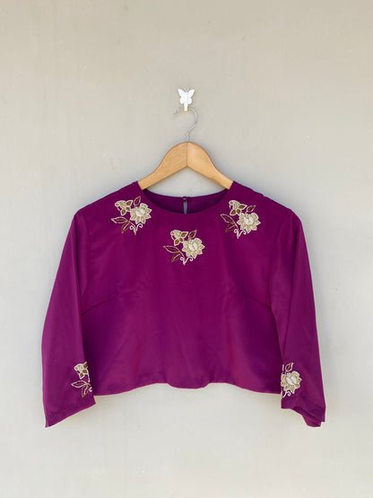 Zardosi Embroidery Blouse