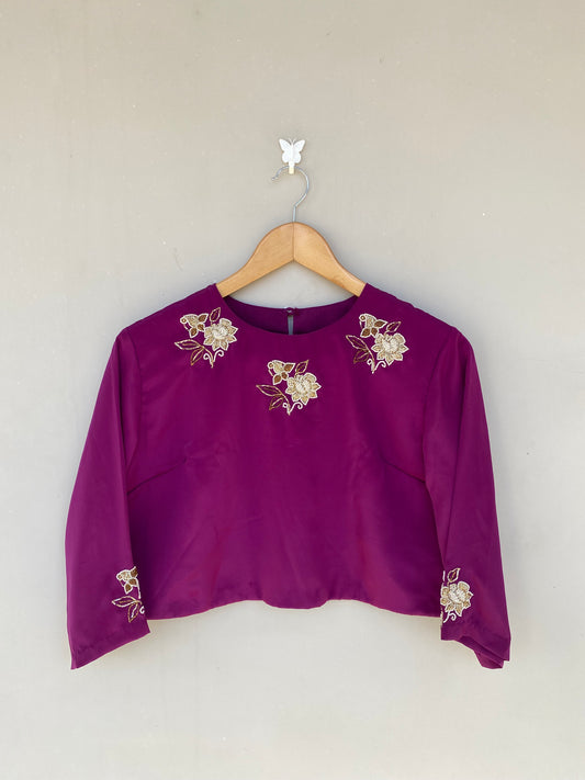 Zardosi Embroidery Blouse