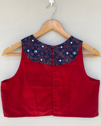 Halter neck blouse