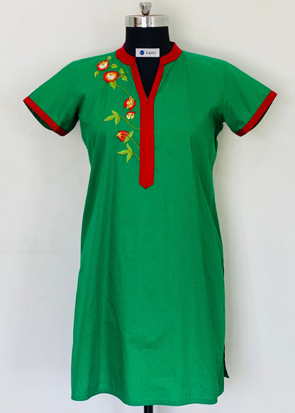 Cotton handwork kurti