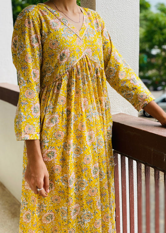 Gathered kurti