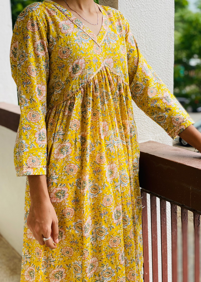 Gathered kurti