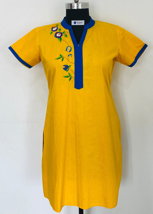 Cotton handwork kurti