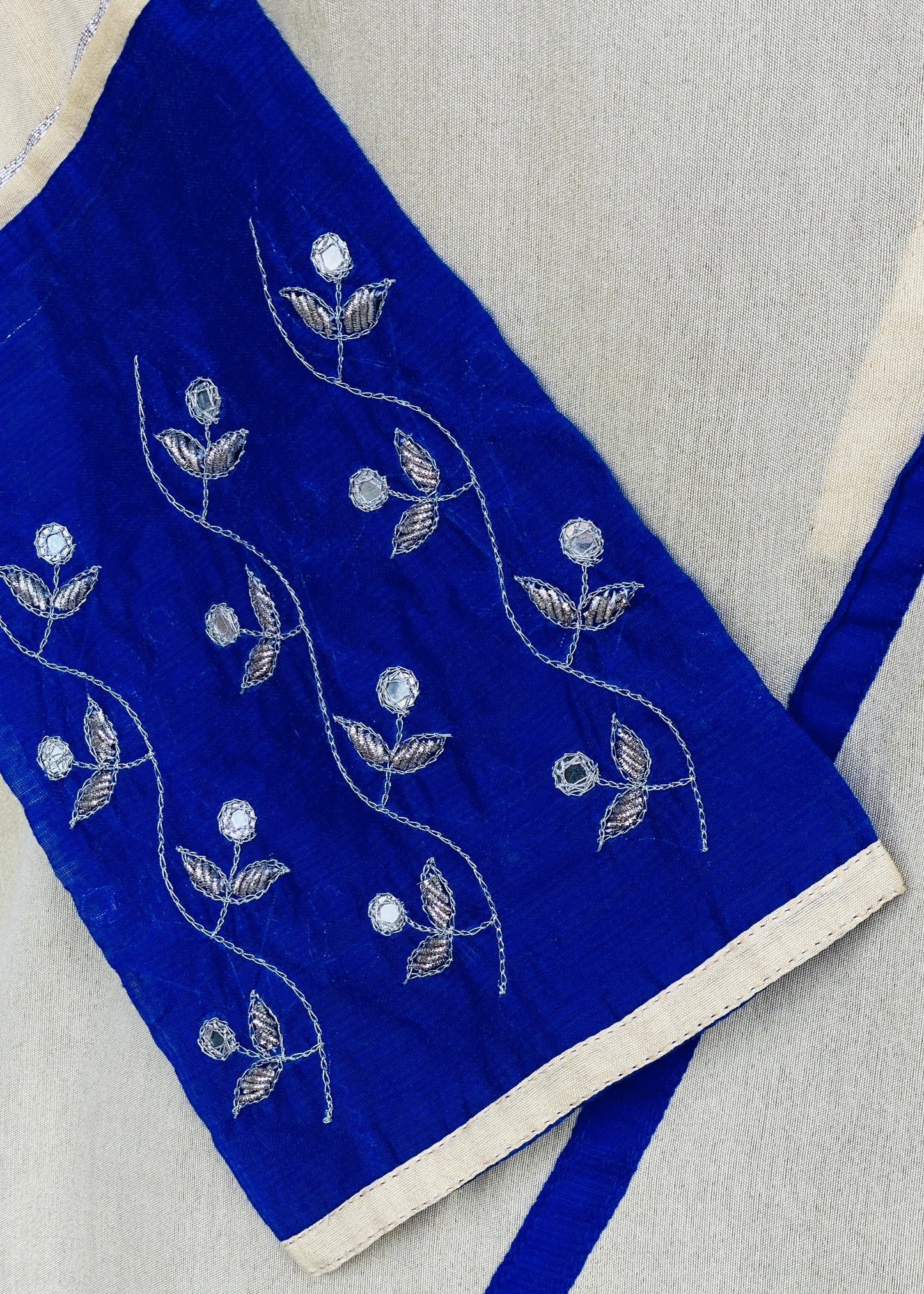 Silk handwork kurti
